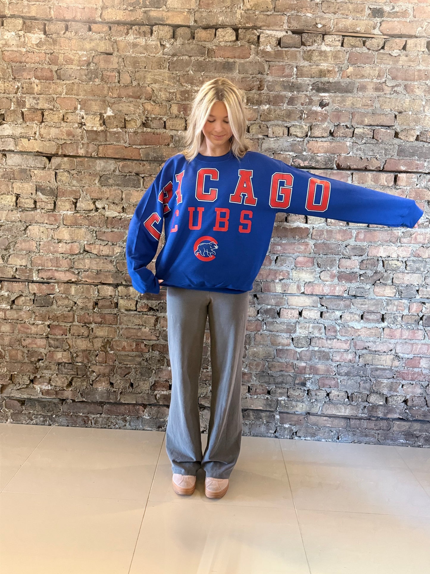 Cubbies Banner Crewneck