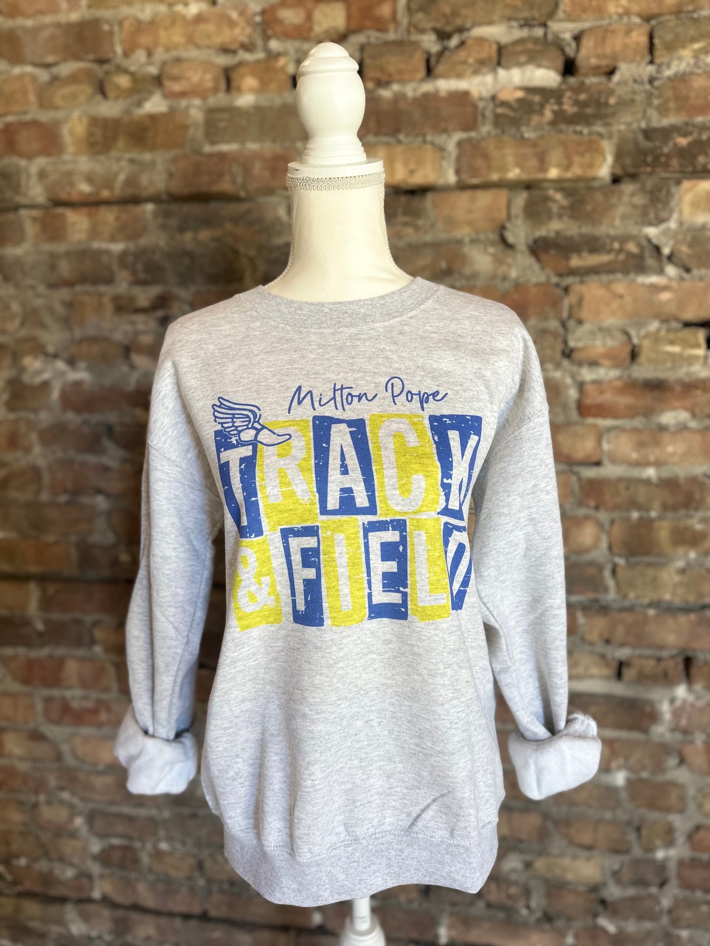 Milton Pope Track and Field Crewneck