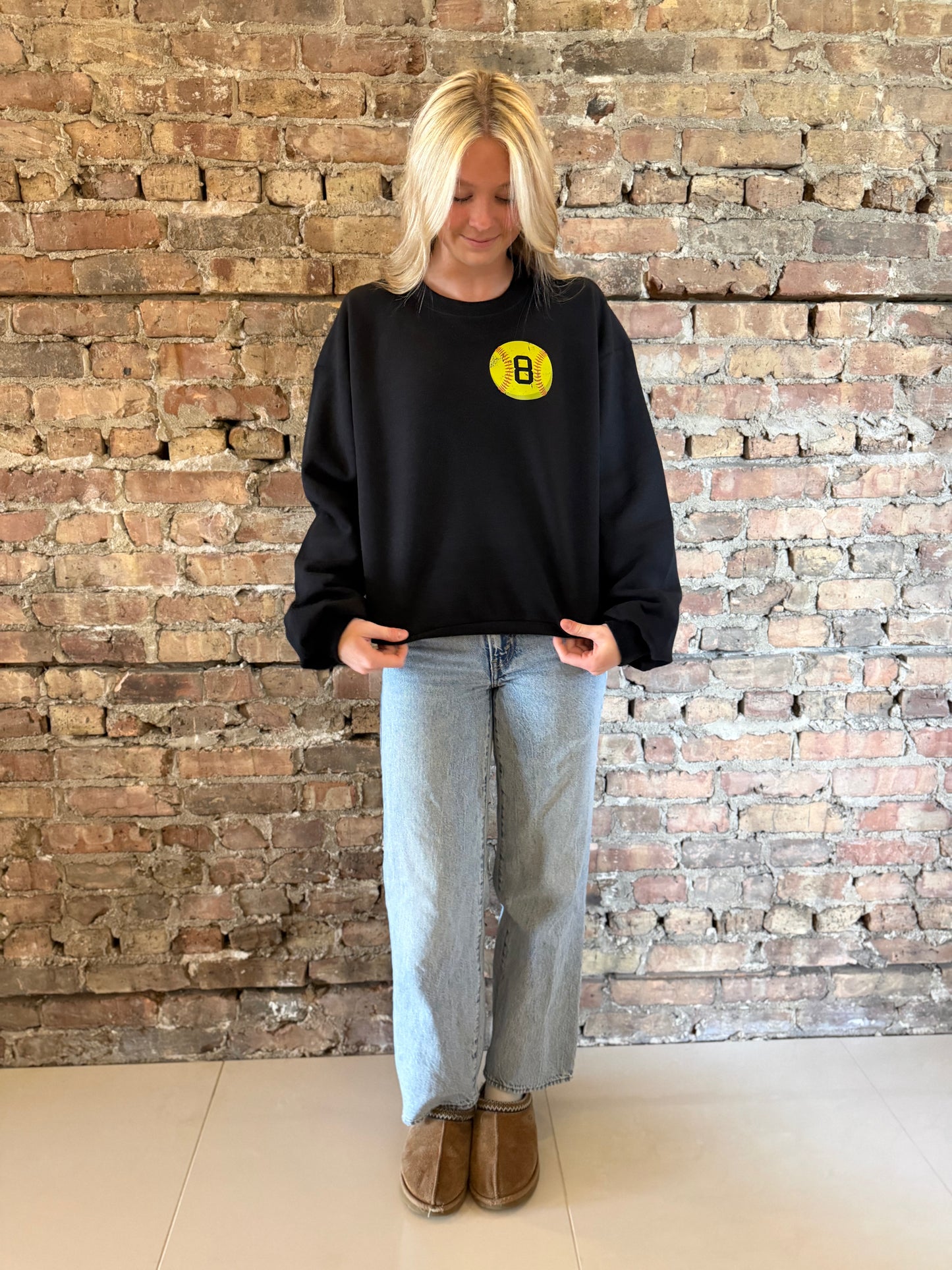 Softball Mama Banner Crewneck (Copy)