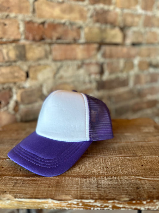 Purple Trucker Hat