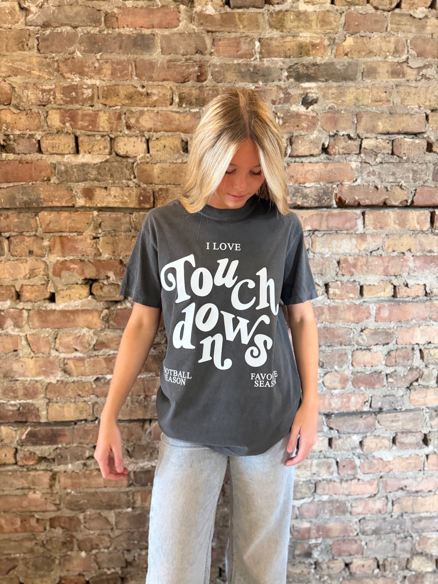 I Love Touchdowns Tee