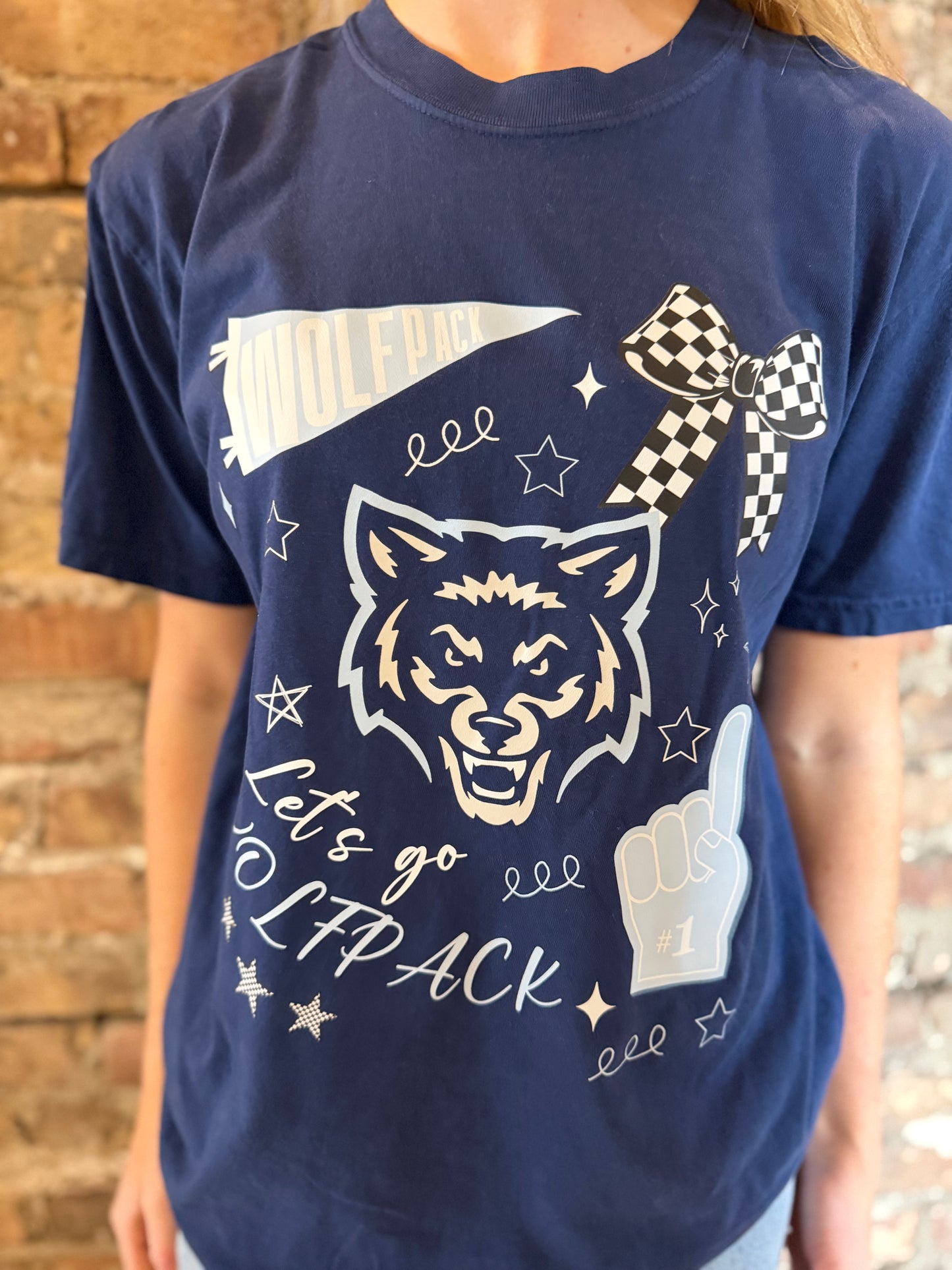 Wolfpack Doodle Tee