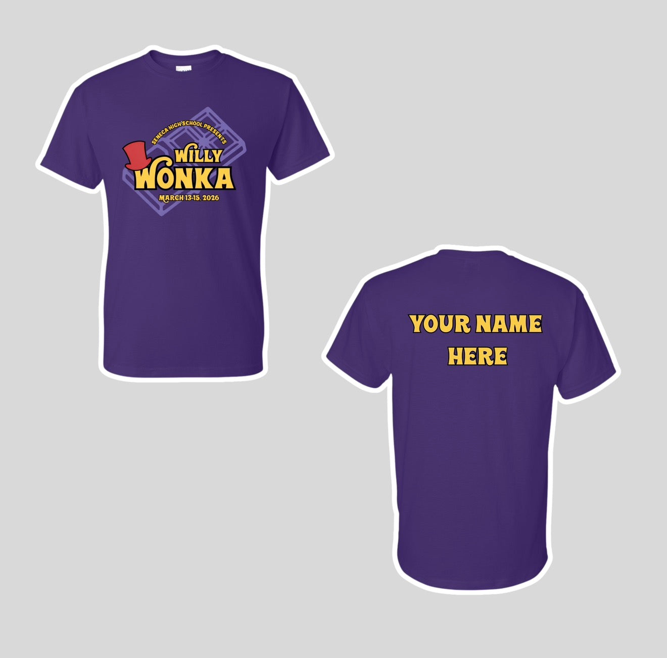 Willa Wonka T-Shirt Customizable