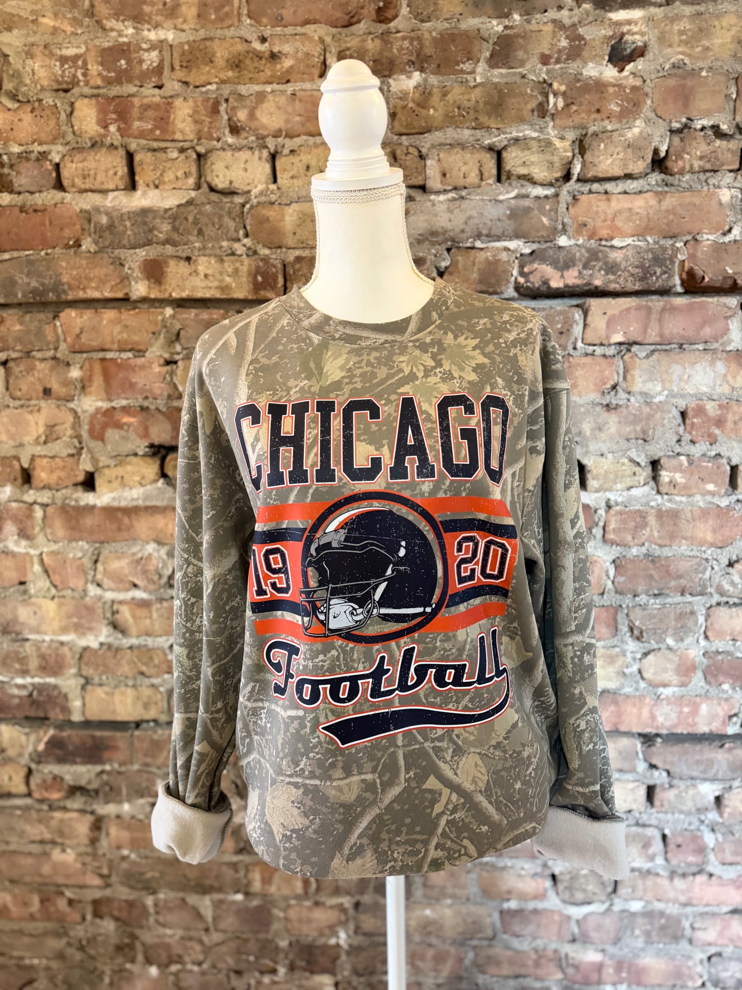 Chicago Camo Crewneck