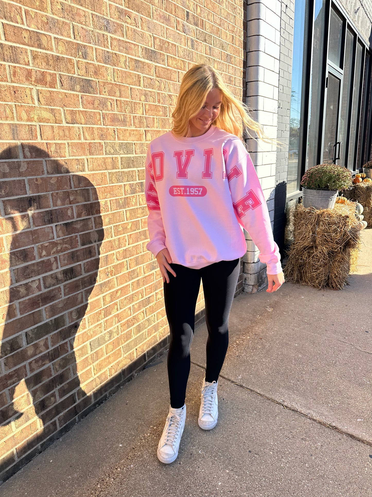 WHOVILLE Banner Crewneck