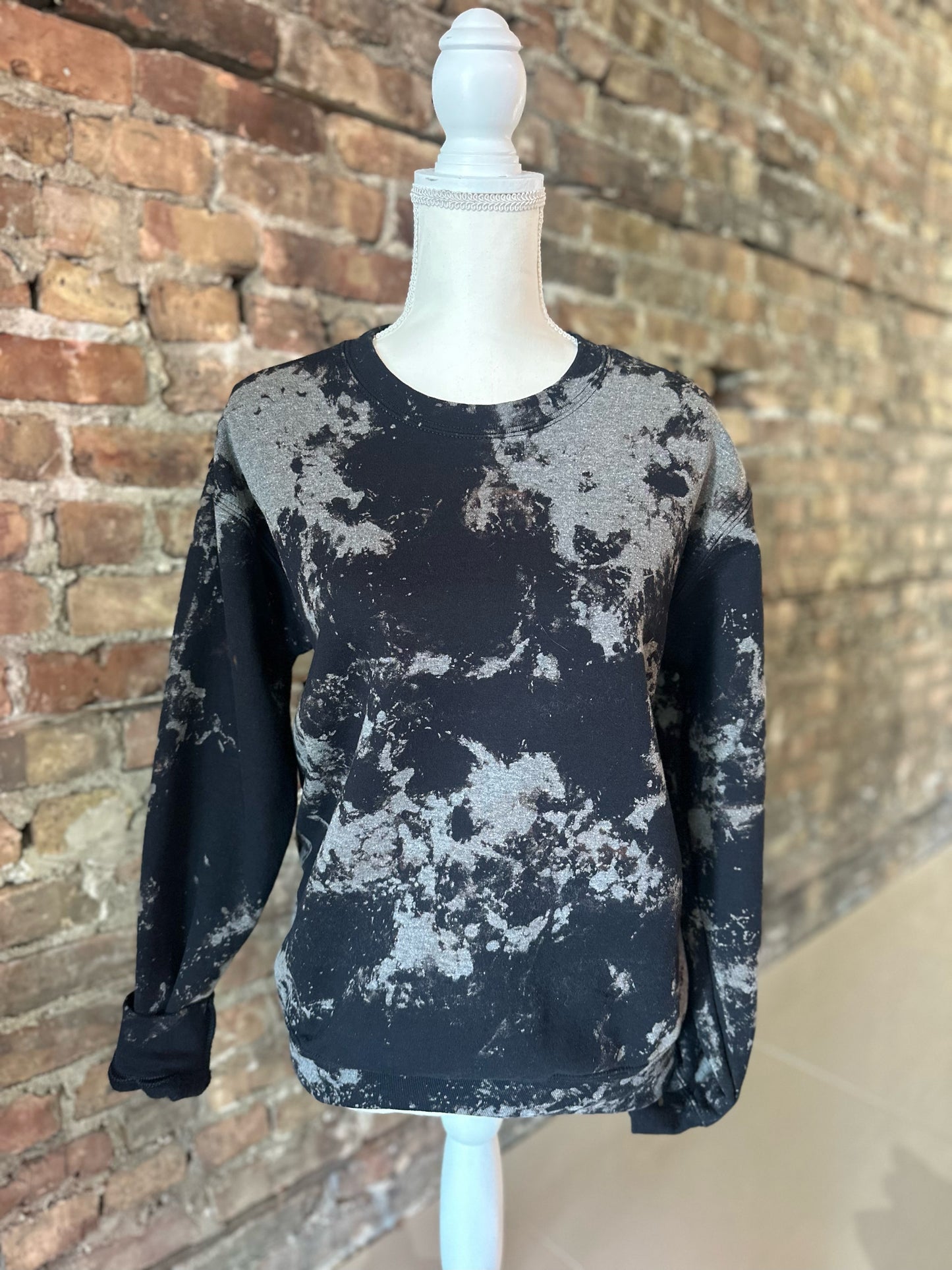Acid Wash Crewneck