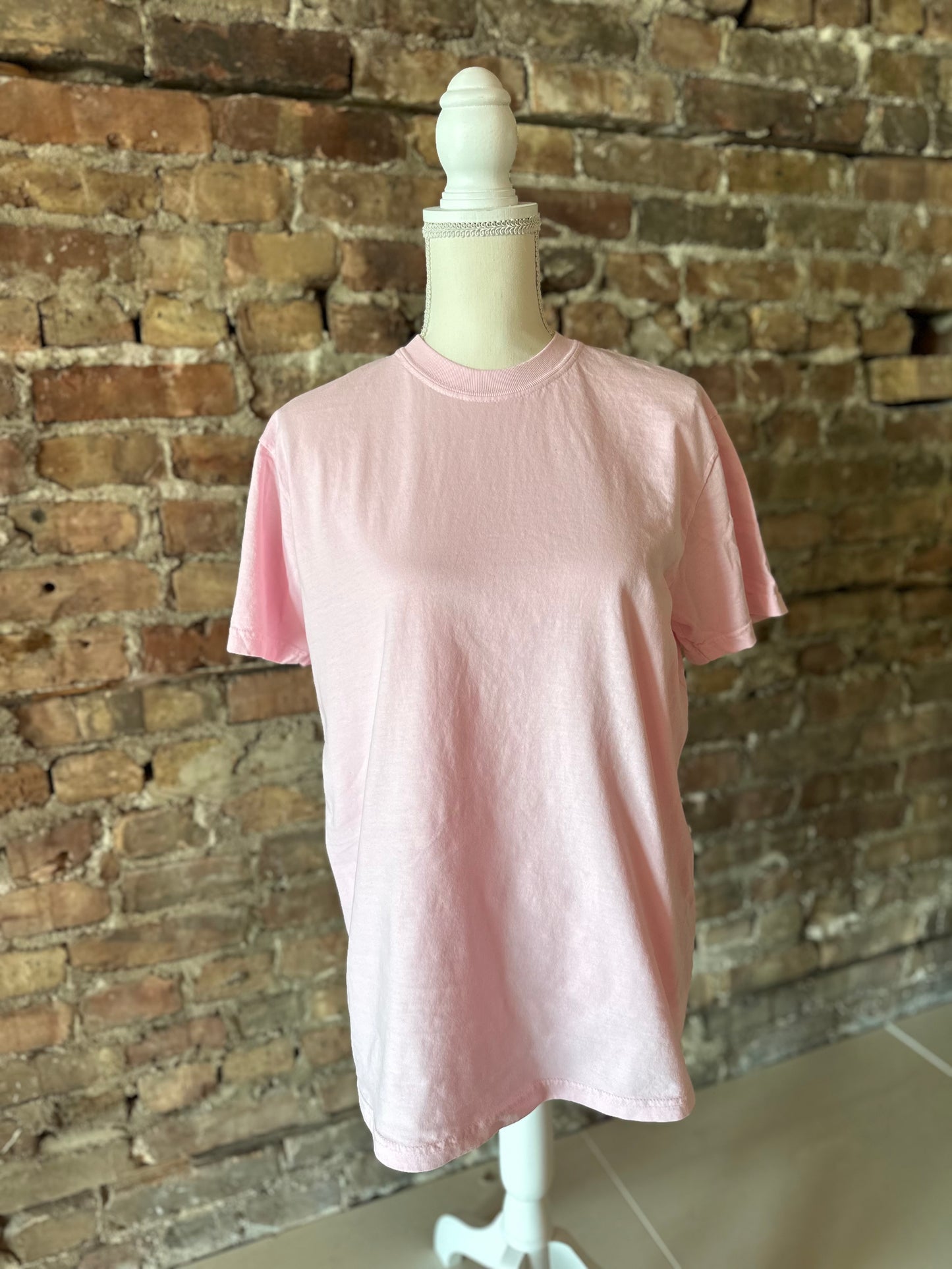 Light Pink Comfort Colors Tee