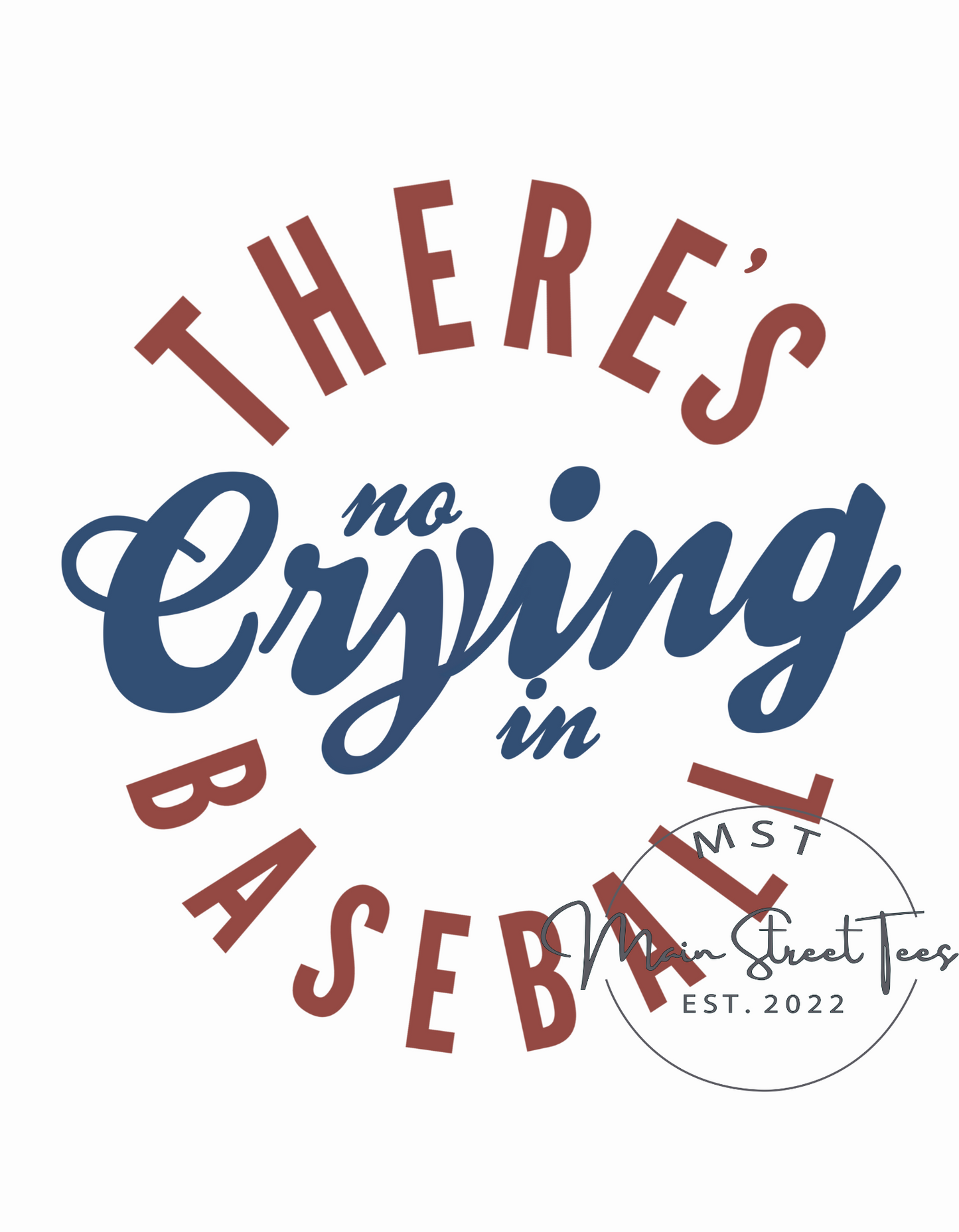 There’s No Crying In Baseball