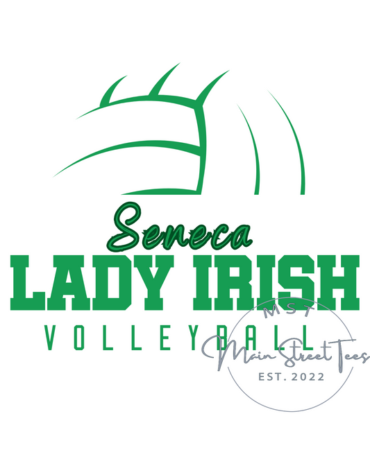 Lady Irish Volleyball