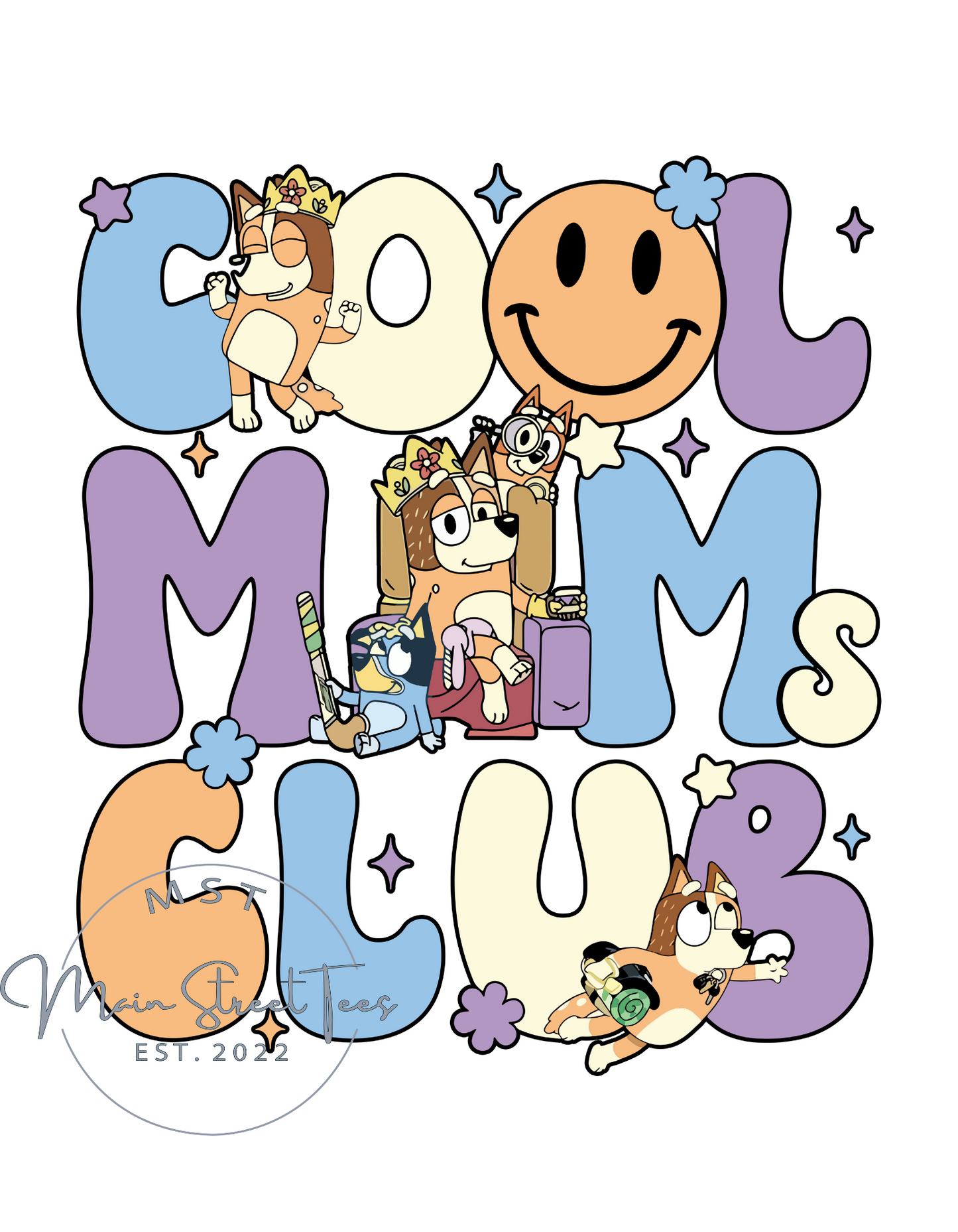 Bluey Cool Moms Club