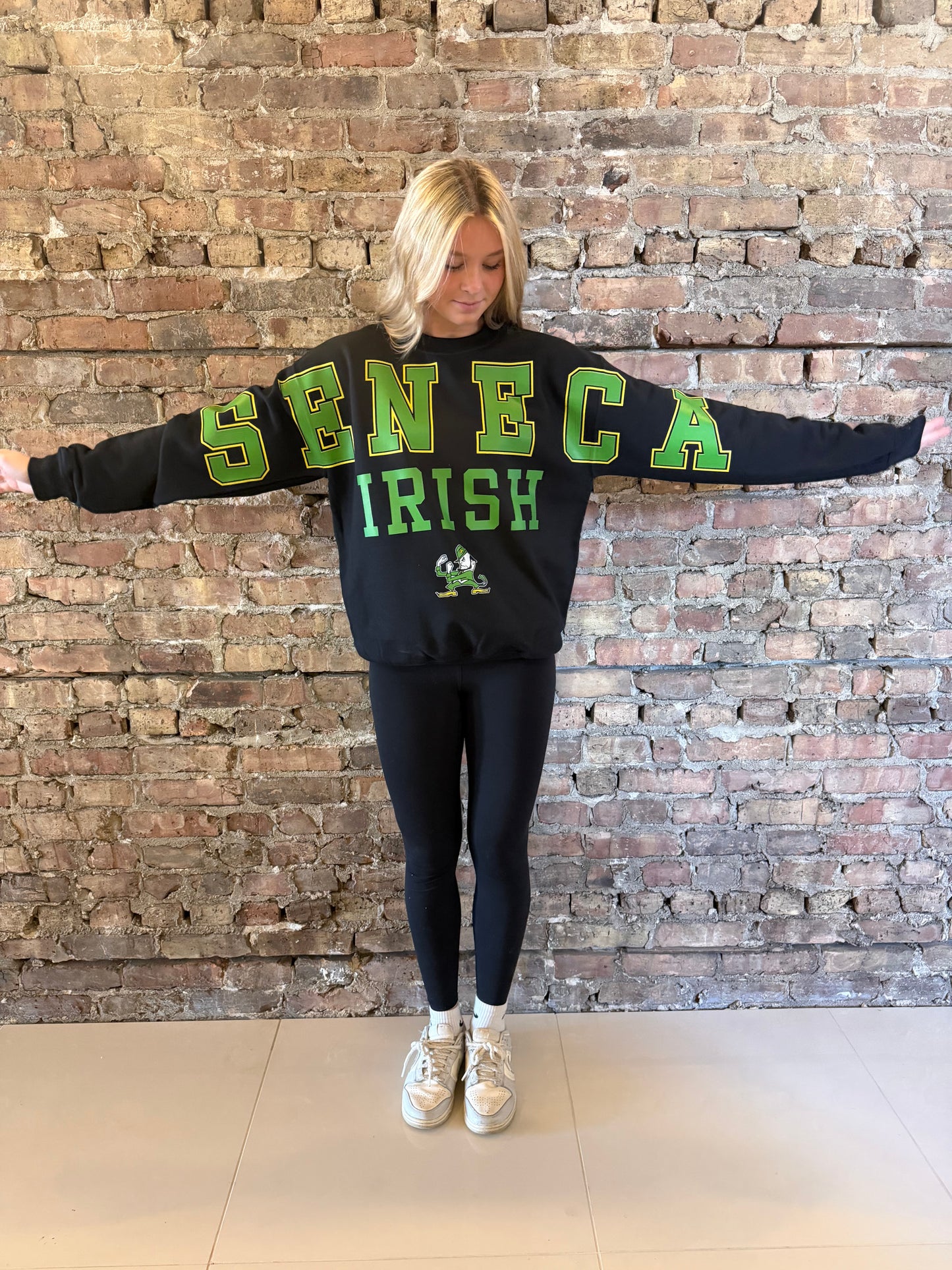 Seneca Irish Banner Crewneck