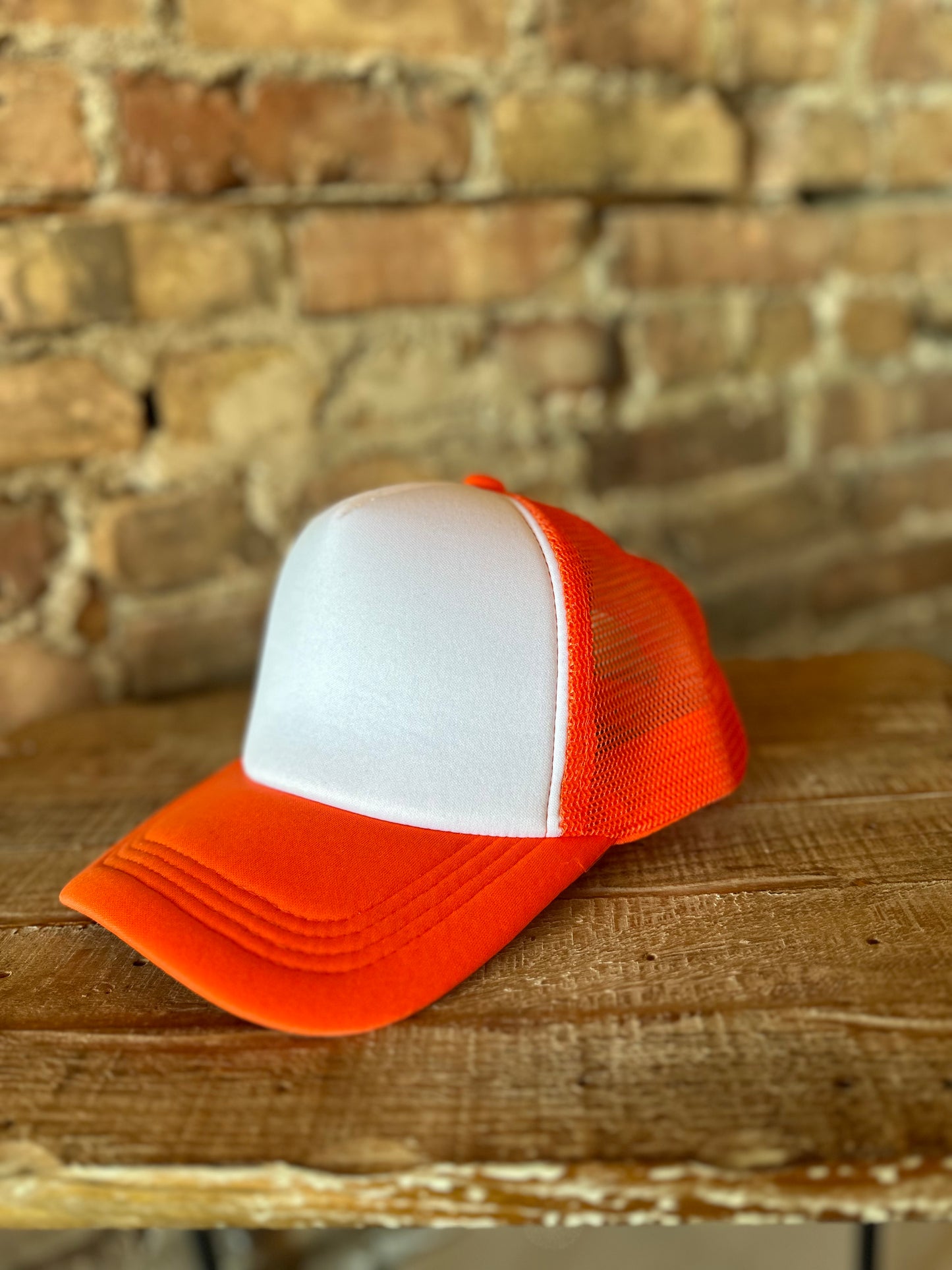 Orange Trucker Hat