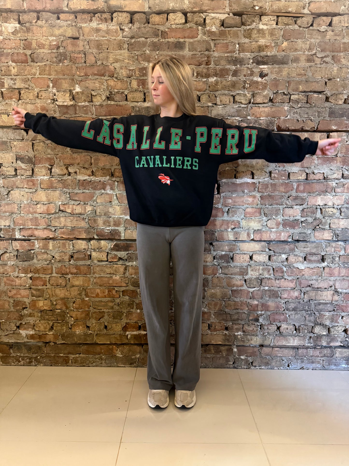 LP Cavaliers Banner Crewneck