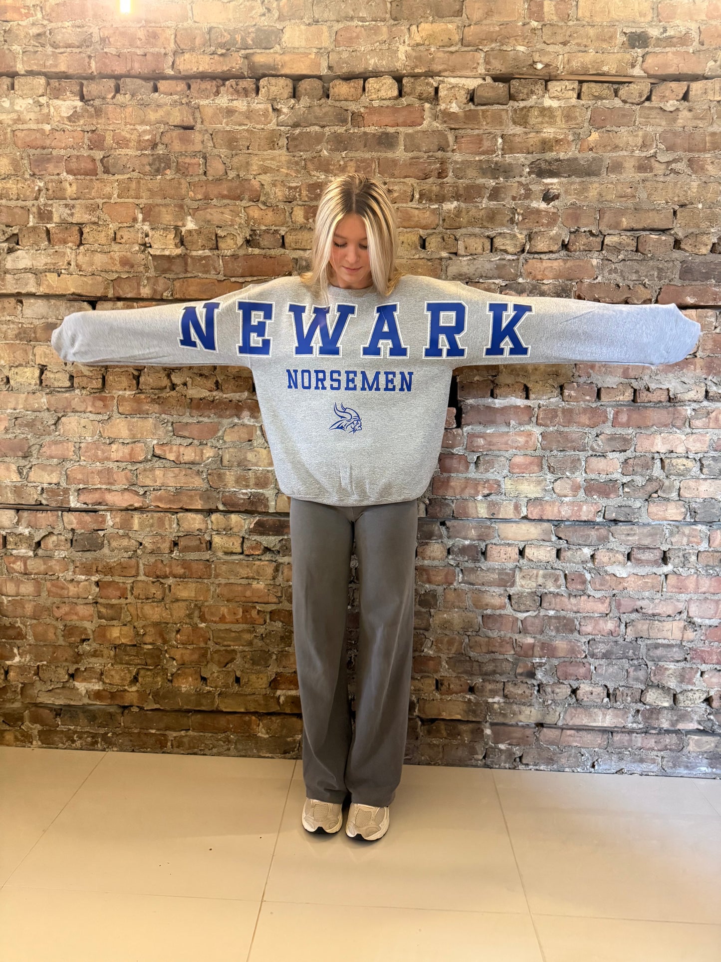 Newark Norsemen Banner Crewneck