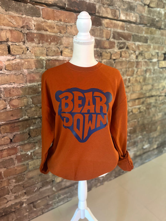 Bear Down Crewneck