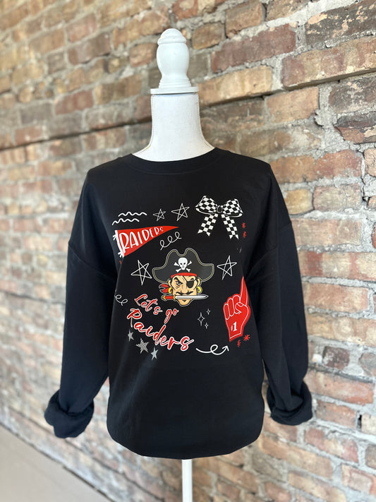 Let’s Go Raiders Crewneck
