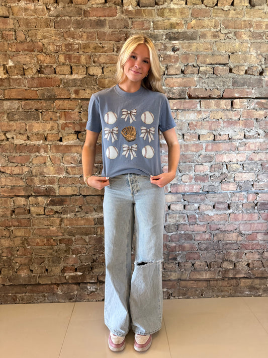 Baseball & Bows T-Shirt