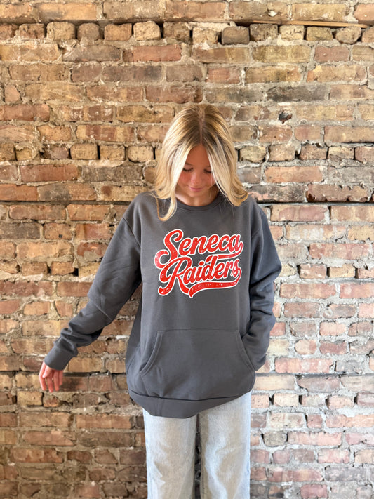 Raiders Pocket Crewneck