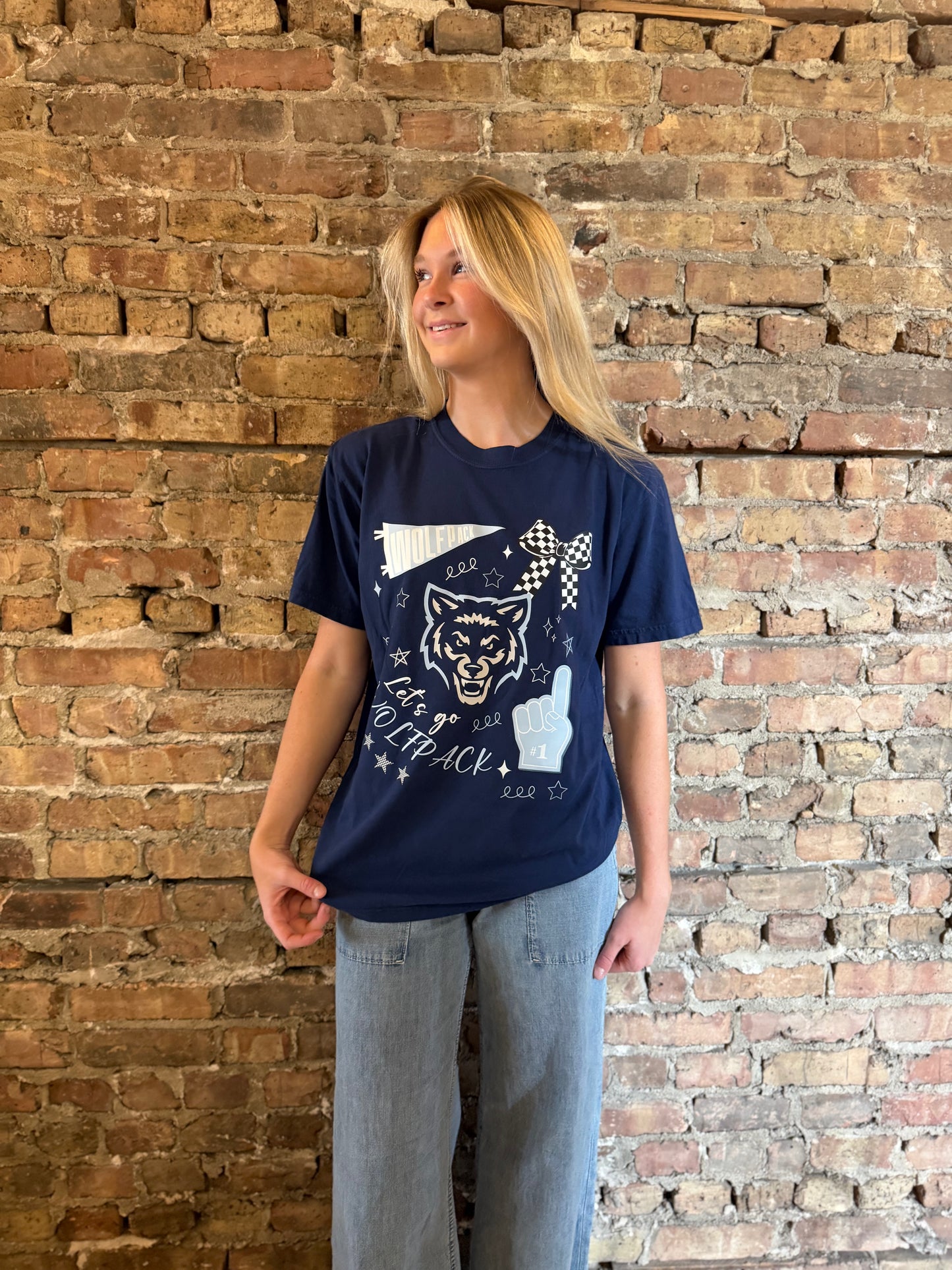 Wolfpack Doodle Tee