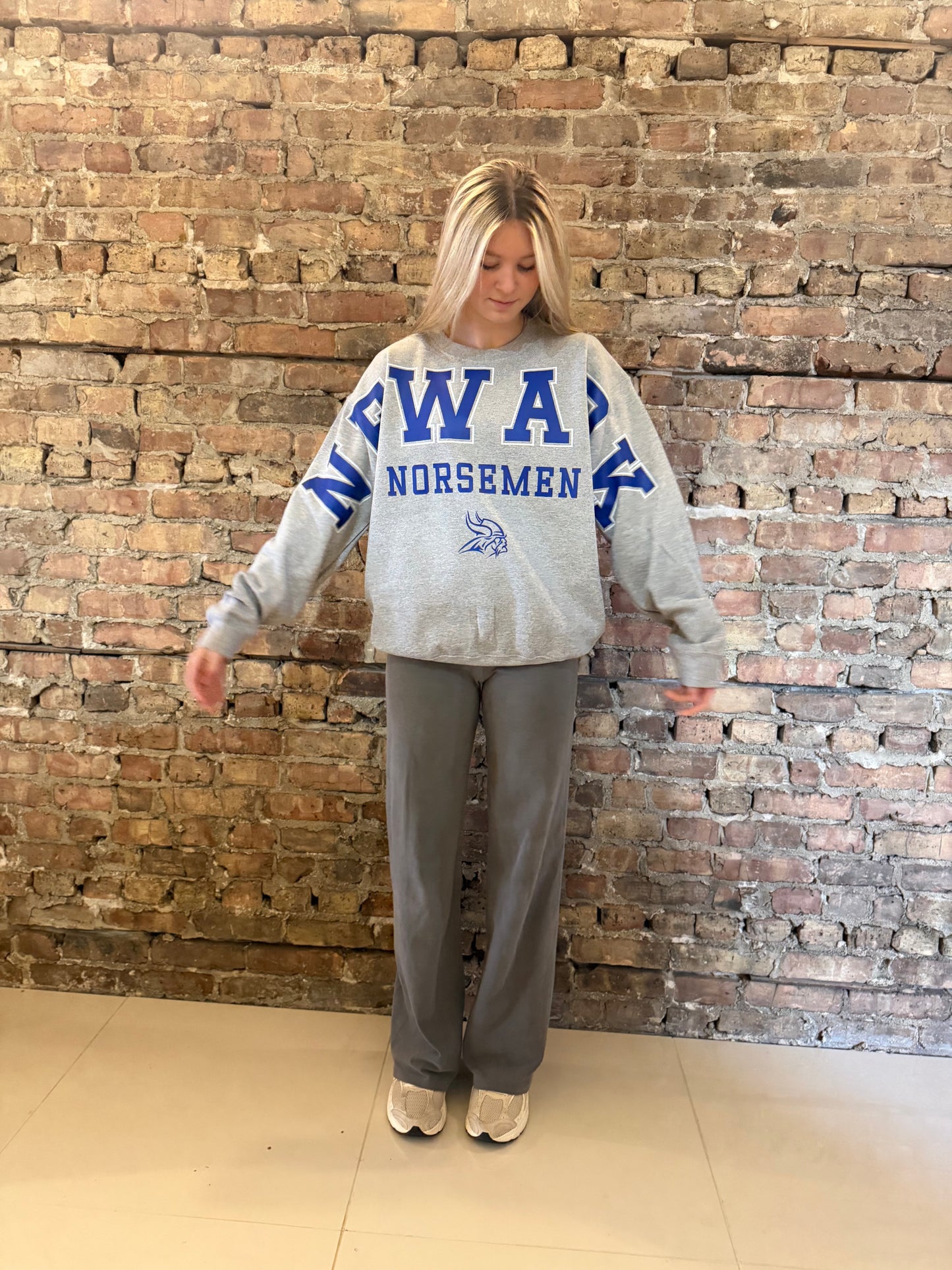 Newark Norsemen Banner Crewneck