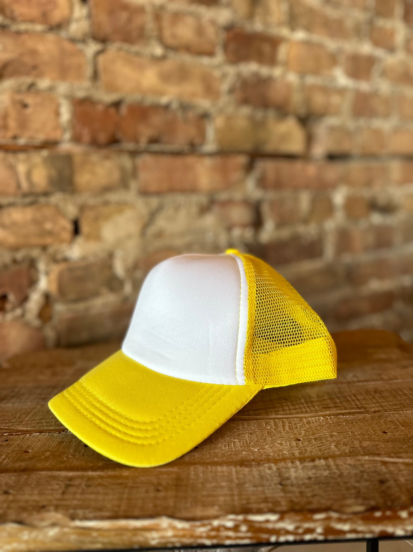 Yellow Trucker Hat