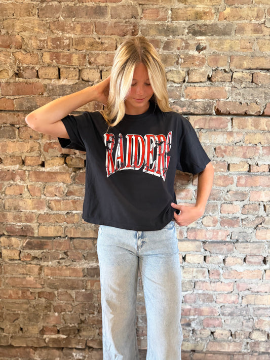 Distressed Raiders Tee