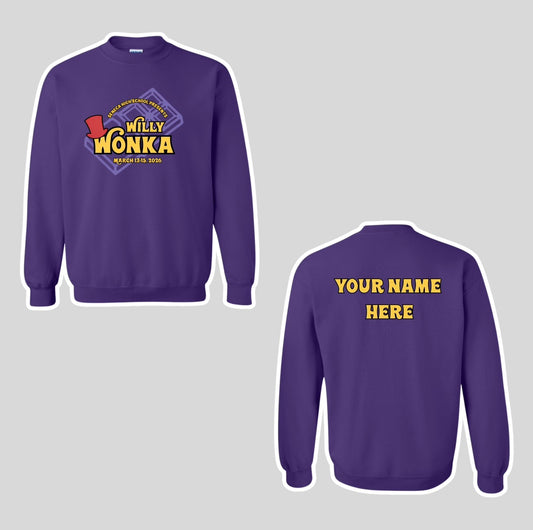 Willa Wonka Crewneck Customizable