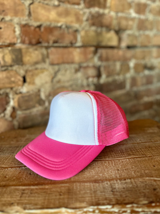 Pink Trucker Hat