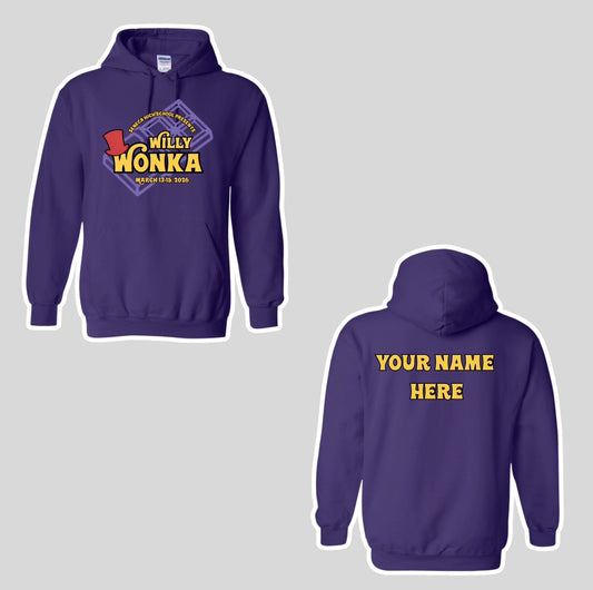 Willa Wonka Hoodie Customizable