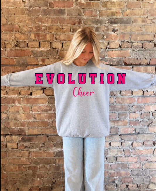 Evolution Cheer Banner