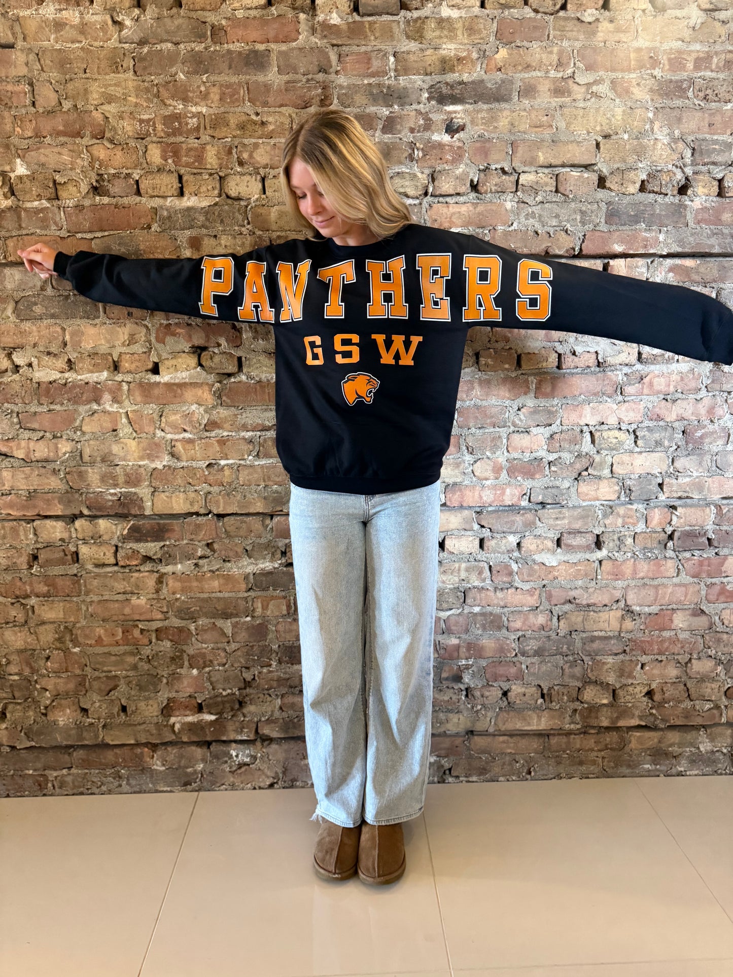 Panthers GSW Banner Crewneck