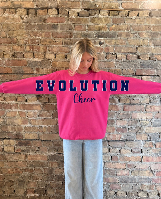 Evolution Cheer Banner