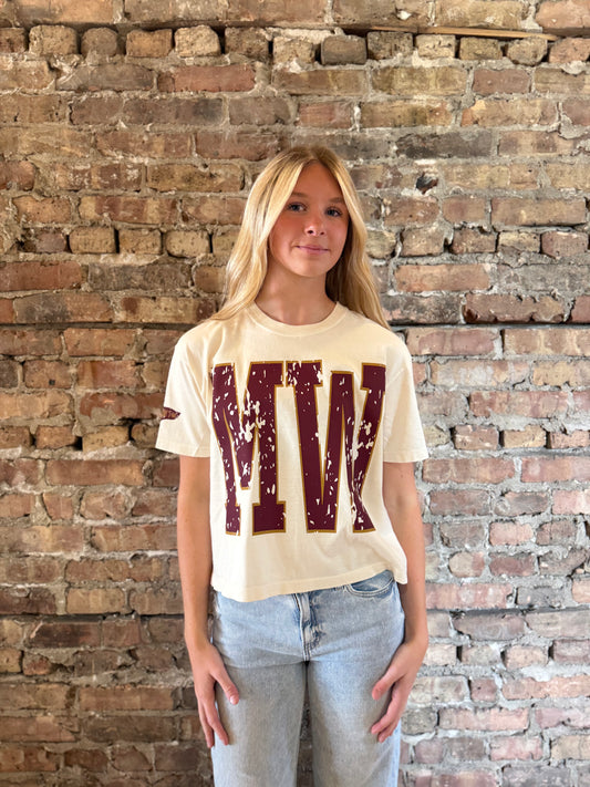 Distressed Morris Warriors Tee