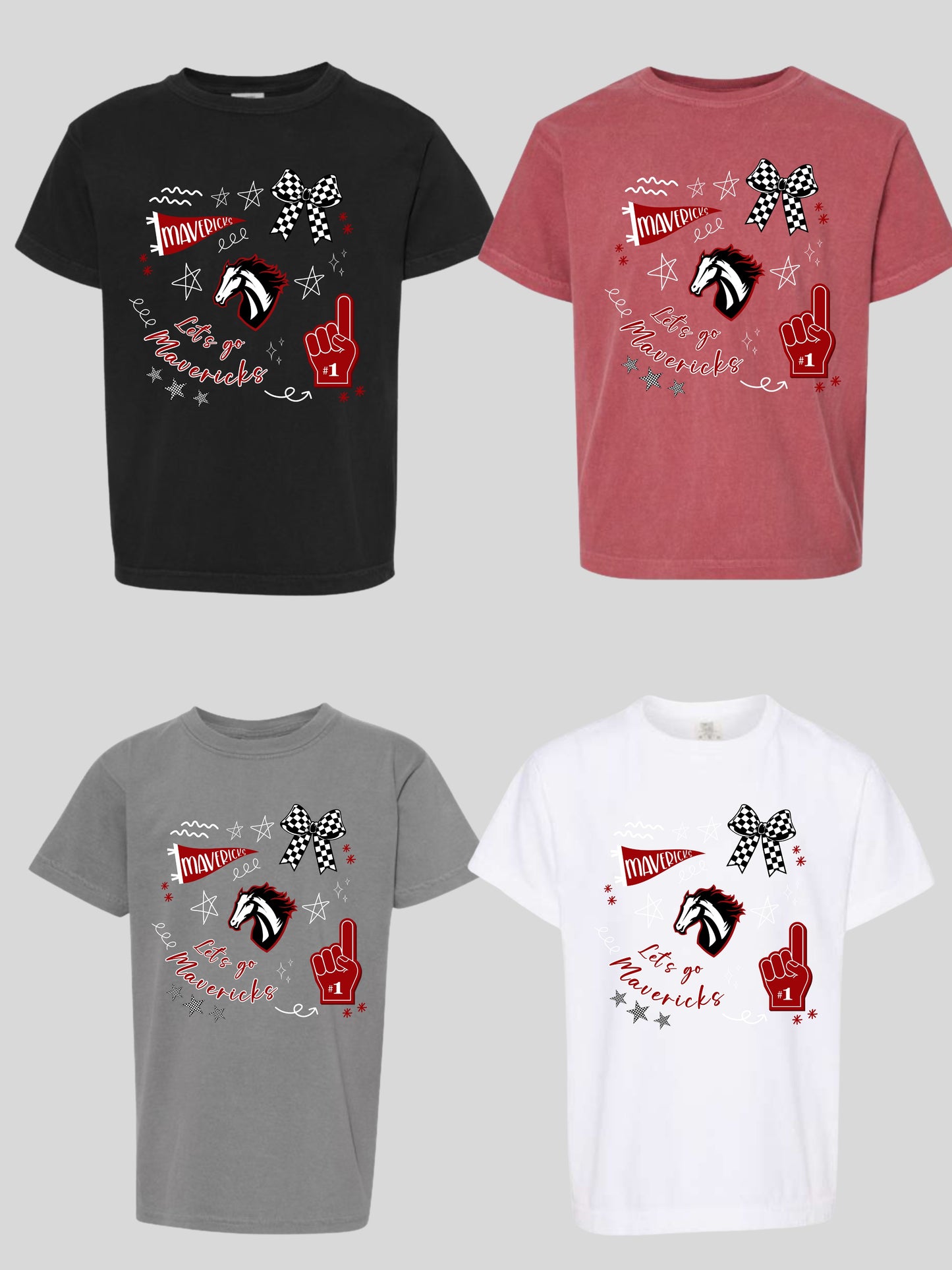 MVK Doodle Youth Comfort Color Tee