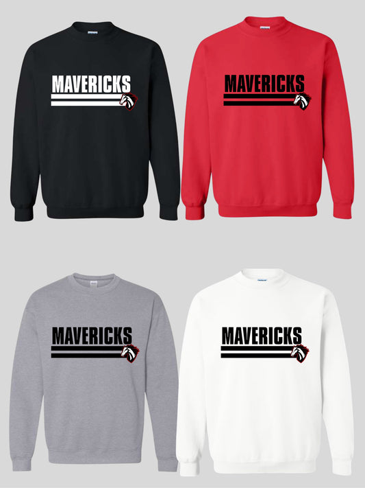 MVK Stripe Crewneck