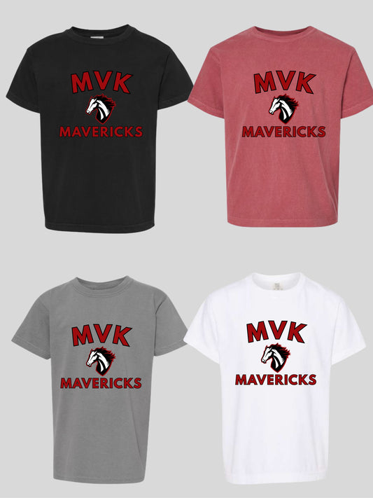 MVK Mavericks Youth Comfort Color Tee