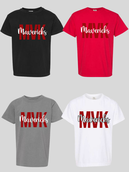 MVK Script Adult Comfort Color Tee