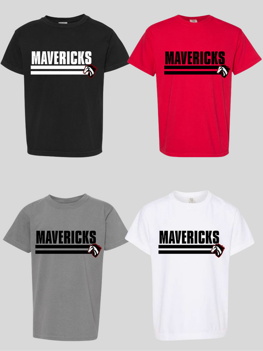 MVK Stripe Adult Comfort Color Tee