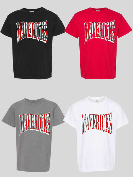 MVK Distressed Adult Comfort Color Tee