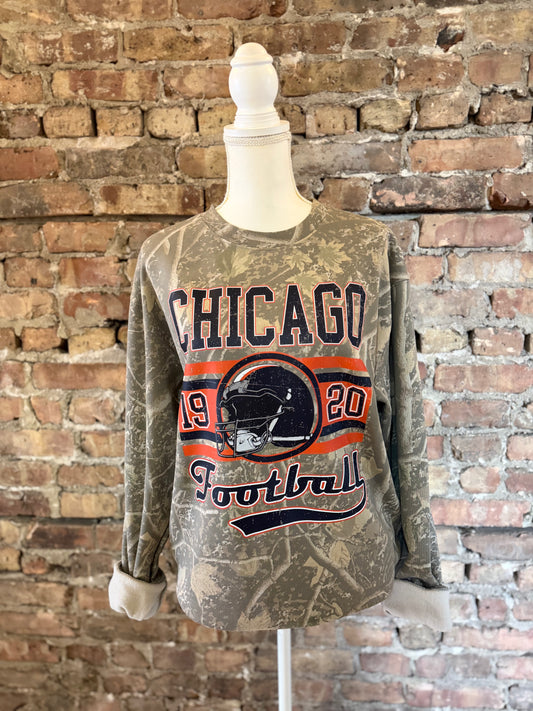 Chicago Camo Crewneck