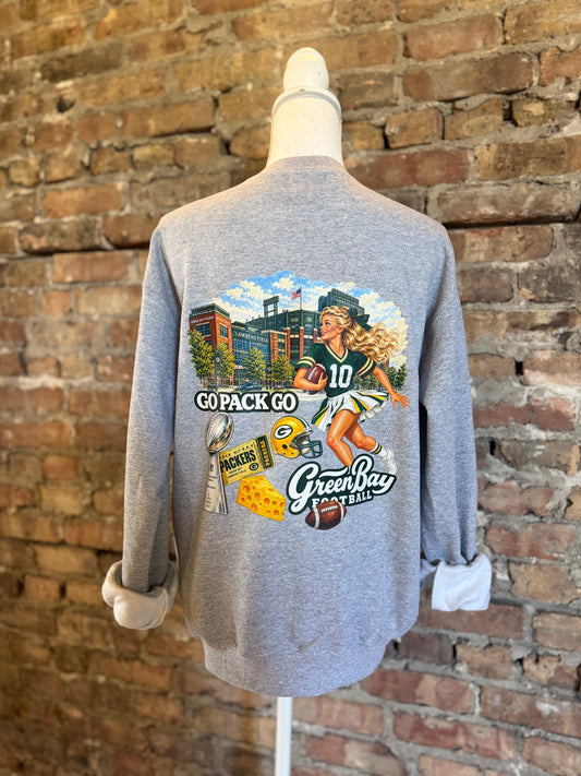 Packers Retro Crewneck