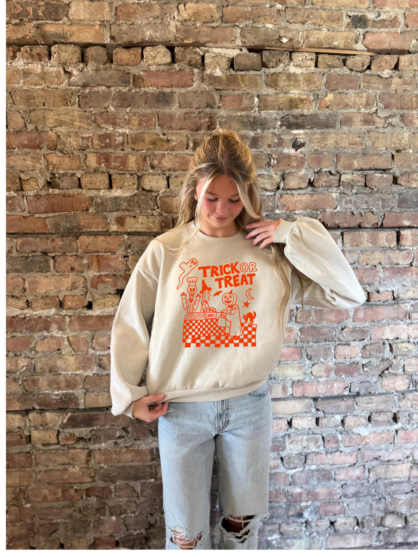 Trick or Treat Crewneck