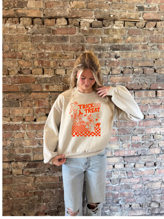 Trick or Treat Crewneck