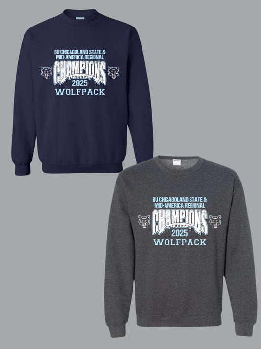 Wolfpack Champions Crewneck (Customizable)