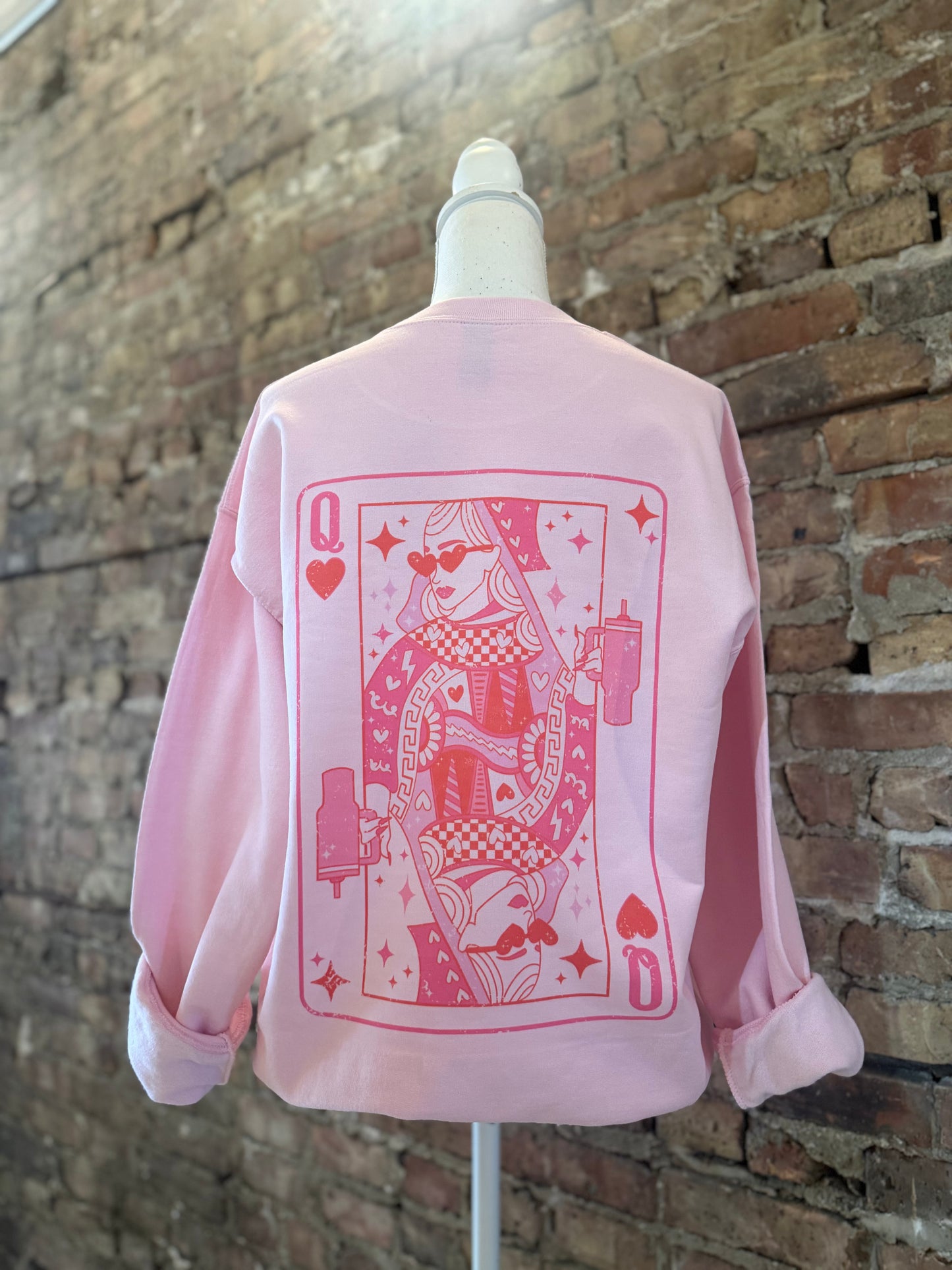Queen of Hearts Crewneck