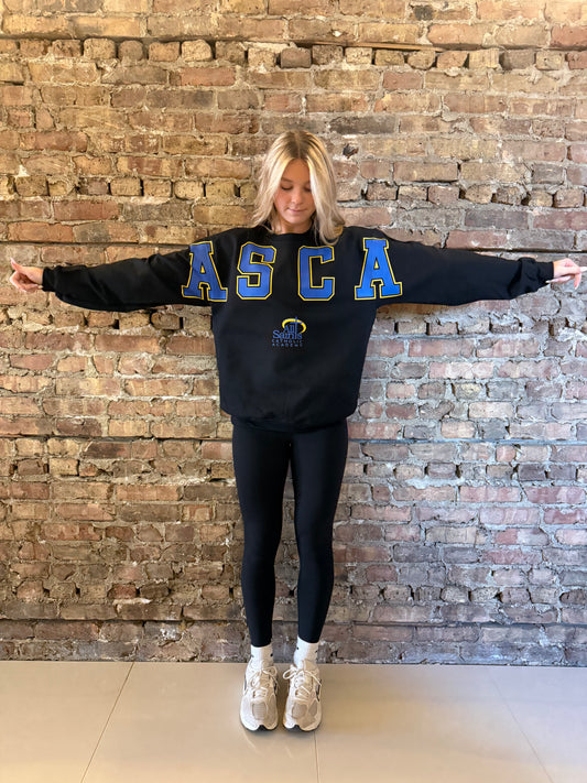All Saints Catholic Academy Banner Crewneck