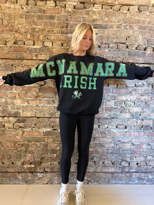 McNamara Irish Banner Crewneck