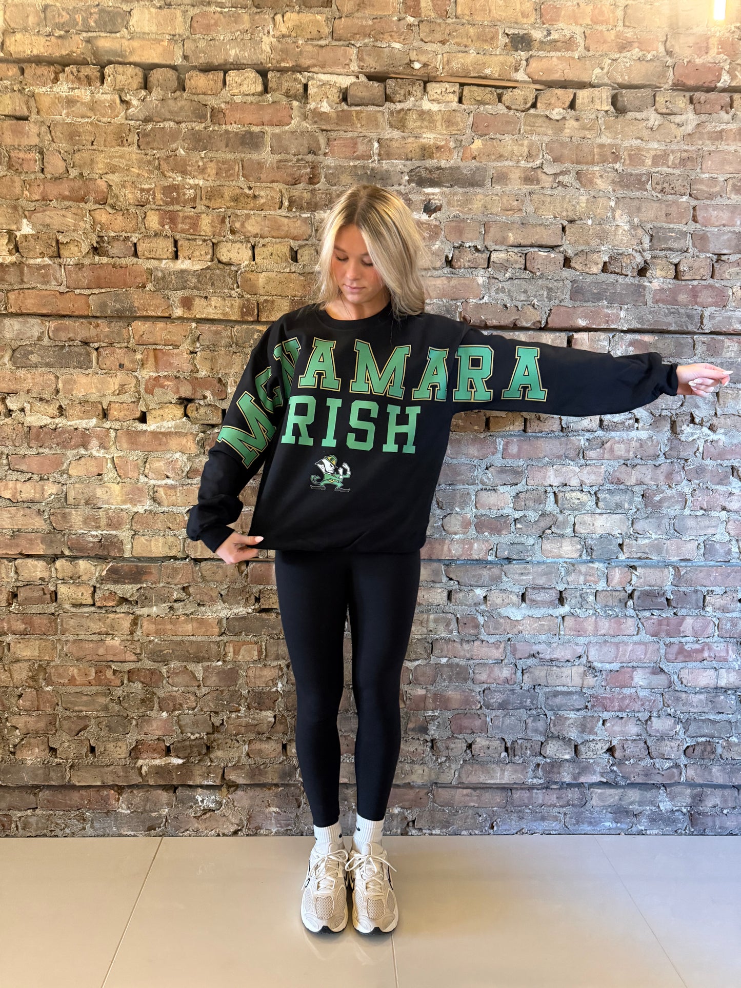 McNamara Irish Banner Crewneck