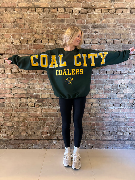 Coal City Coalers Banner Crewneck