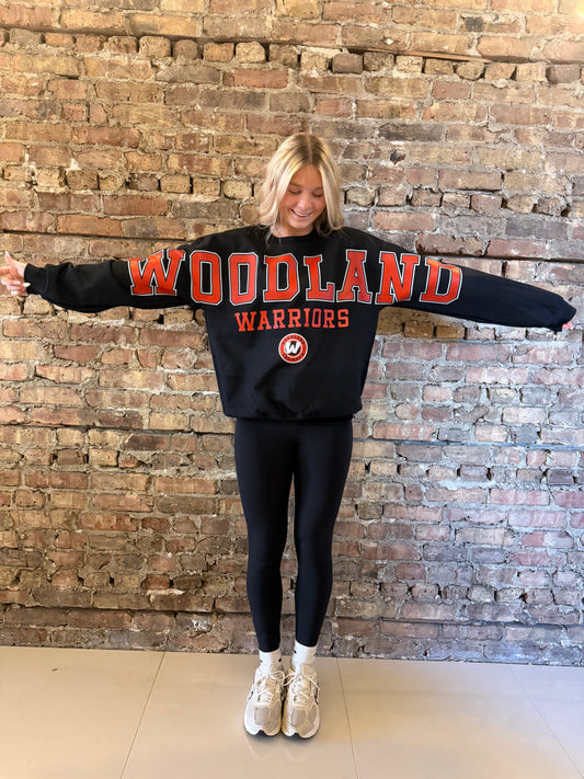 Woodland Warriors Banner Crewneck